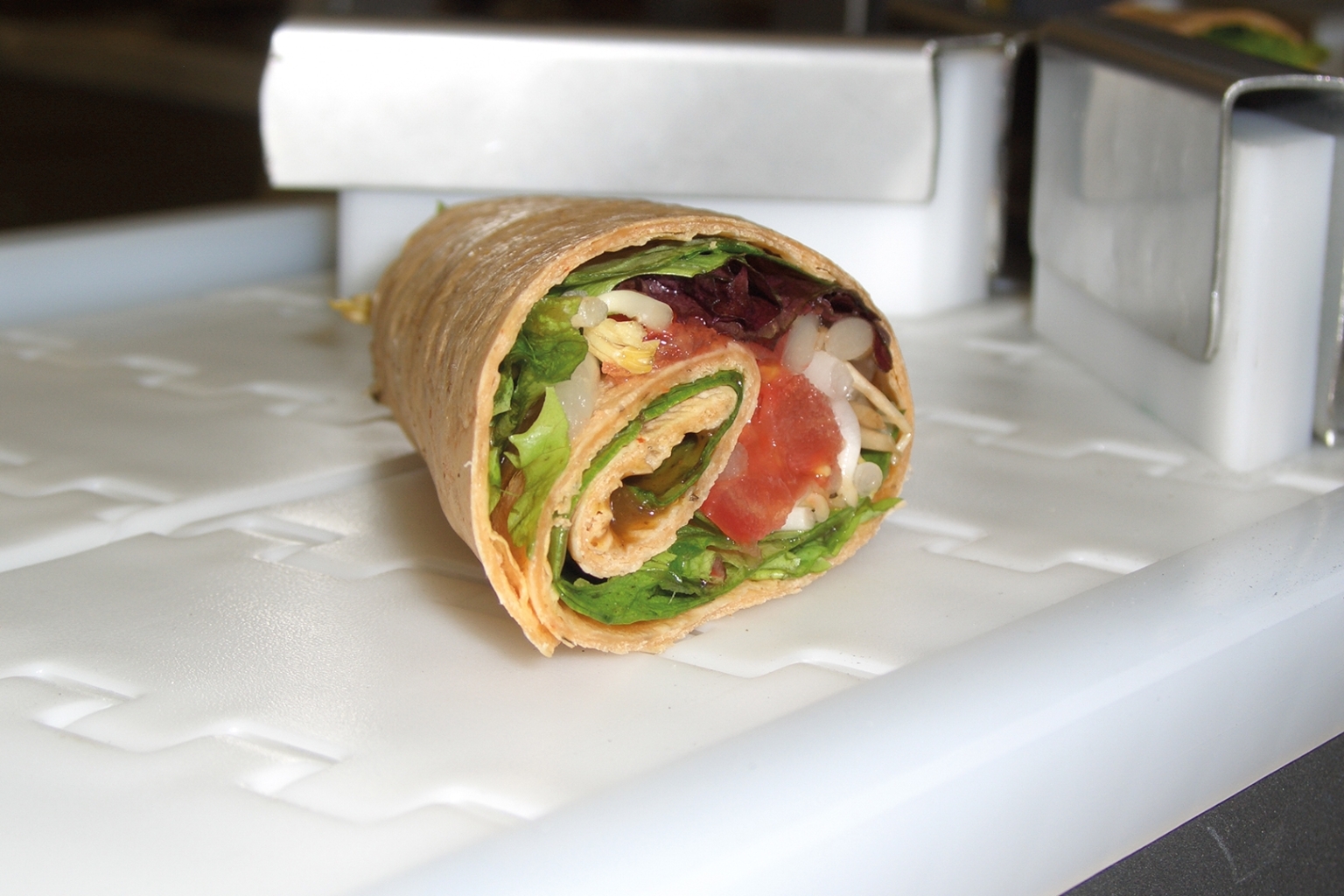 Automatisiertes Wrap-Schneiden mit Ultraschall