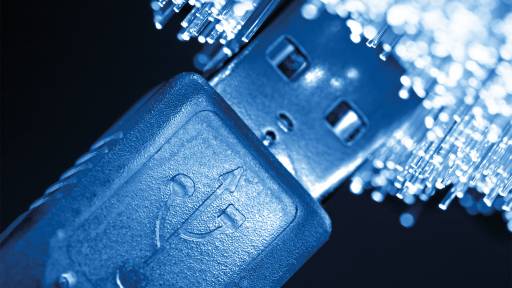 Chiavetta USB saldata a ultrasuoni