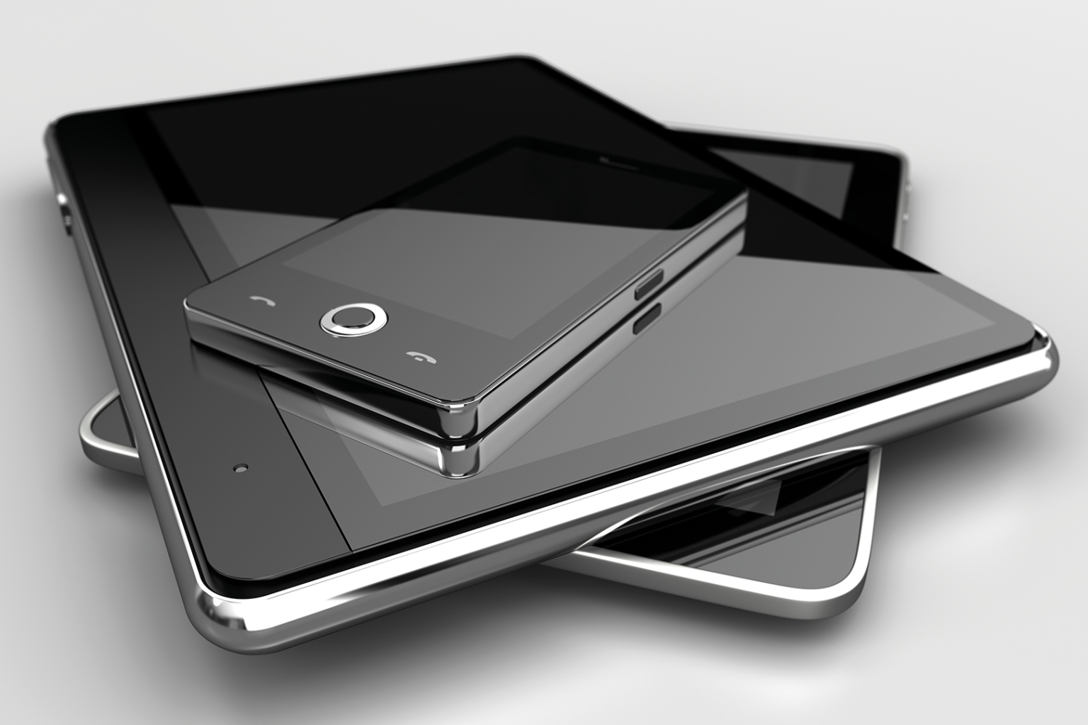 Handy und Tablet