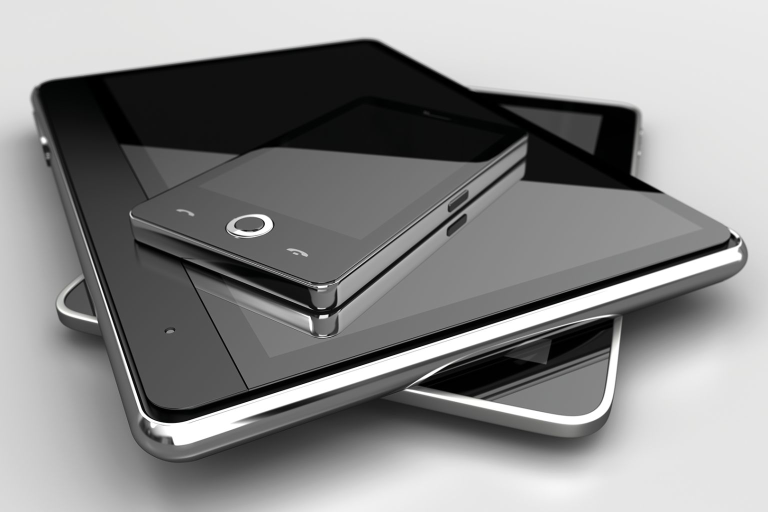 Handy und Tablet