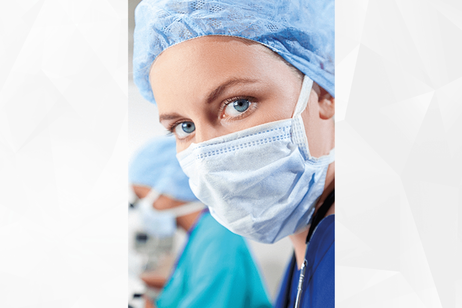 Hygienemaske mit Ultraschall geschweisst
