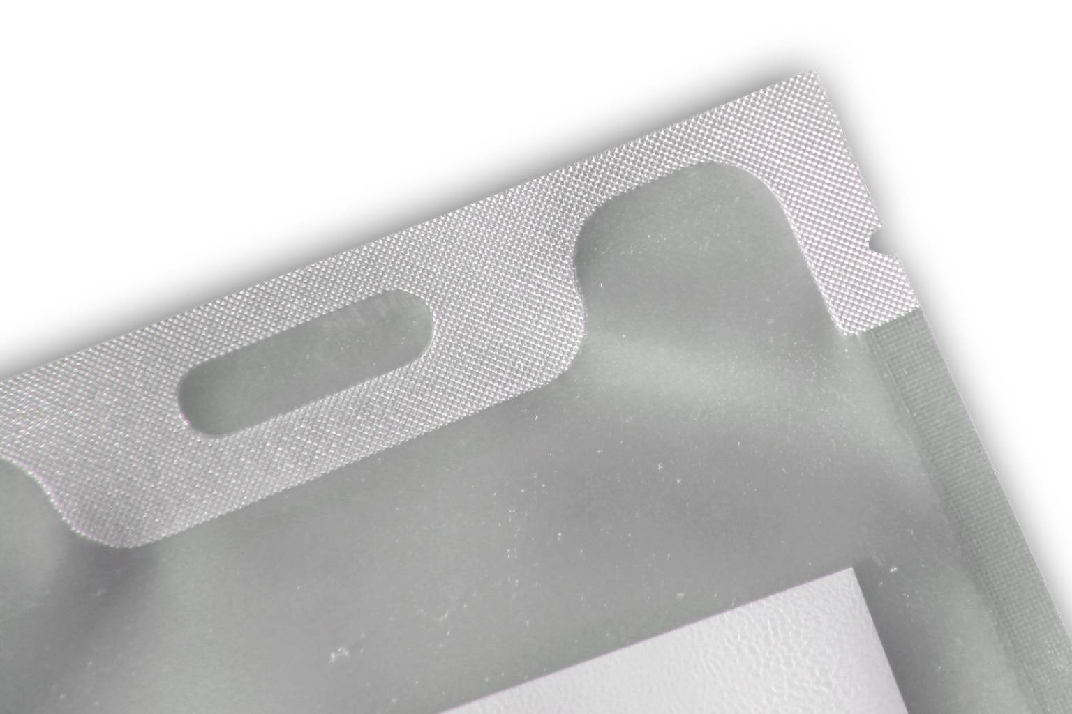 Sealing pouches with custom designs using ultrasonics