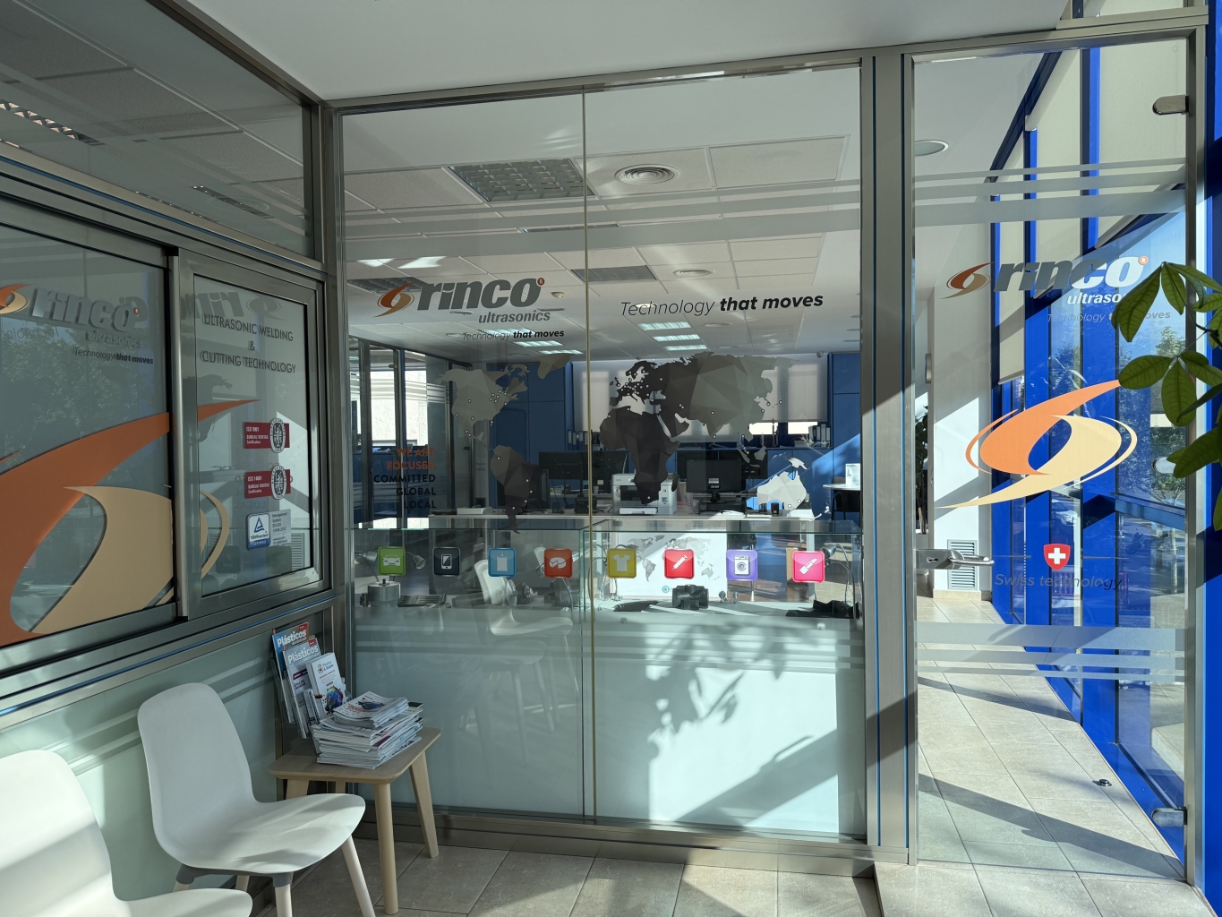 Eingang RINCO ULTRASONICS Spanien