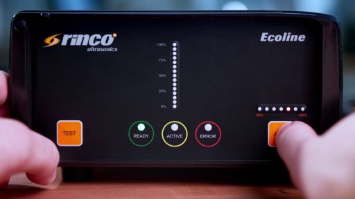 Changing Ecoline ultrasonic generator amplitude