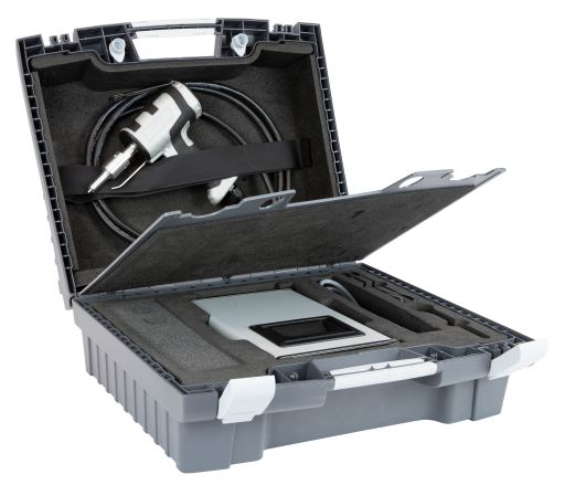 Ecoline ultrasonic generator set with ultrasonic hand unit and carrying case